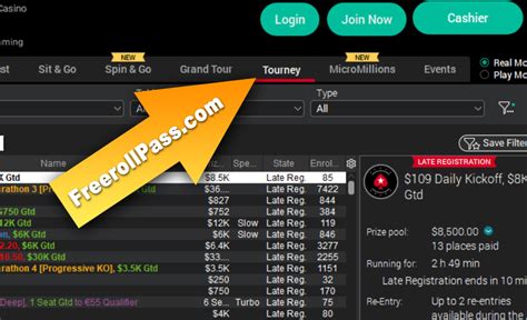 pokerstars freeroll|Poker Freerolls .